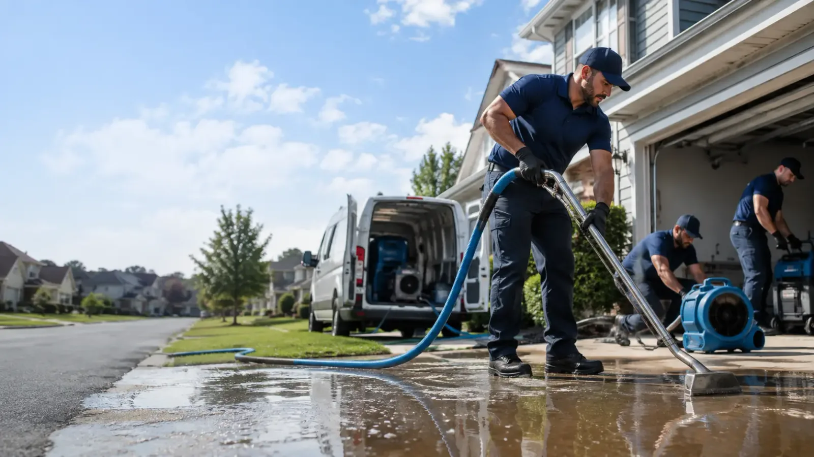 Flood Damage Restoration in Hood, VA